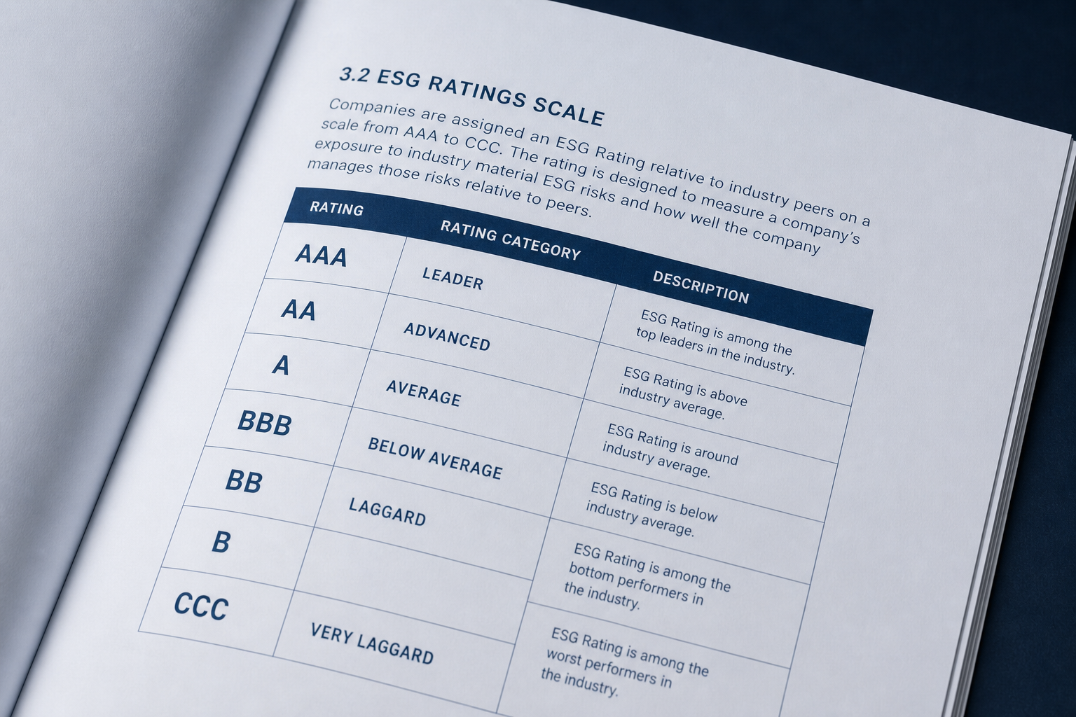 A Flat ESG Rating Is Often a Disclosure-Structure Gap, Not Weak Sustainability